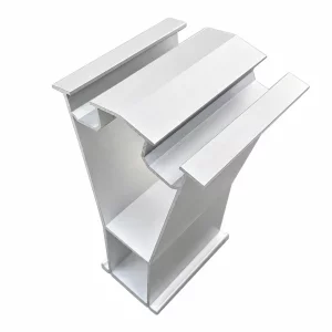 Pata trasera de aluminio con sistema EV de 10 grados.