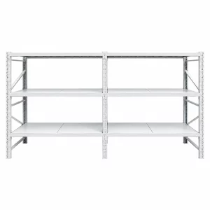 Raft profesional alb pentru depozitare L3900xl600xH2000, 1200 kg