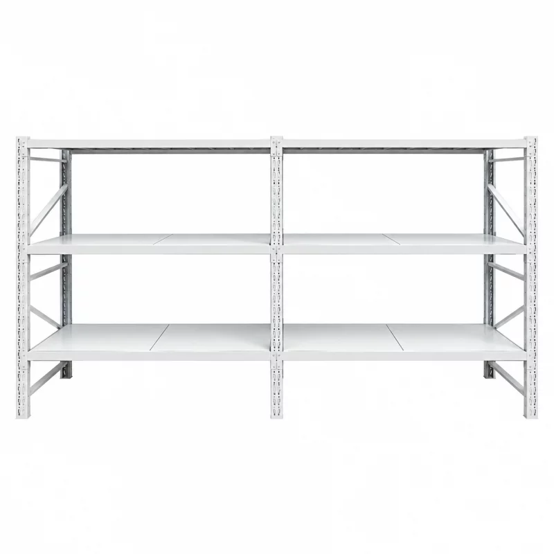 Raft profesional alb pentru depozitare L3900xl600xH2000, 1200 kg