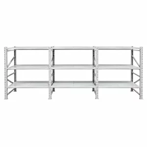 Raft profesional alb pentru depozitare L5800xl600xH2000, 1800 kg