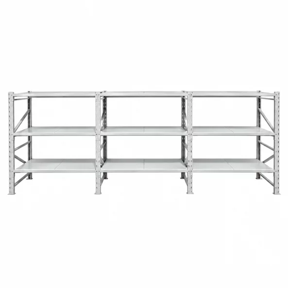 Raft profesional alb pentru depozitare L5800xl600xH2000, 1800 kg