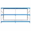 Raft profesional de depozitare L3900xl600xH2000, 1200 kg
