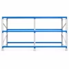 Estantería profesional para almacenamiento de neumáticos L3900xl600xH2000, 1200 kg