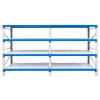 Raft profesional pentru depozitare L3900xl600xH2000, de 1600 kg