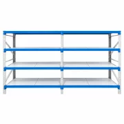 Raft profesional pentru depozitare L3900xl600xH2000, de 1600 kg
