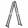 Scara multifunctionala 4x5 trepte - cadru din otel, trepte din aluminiu