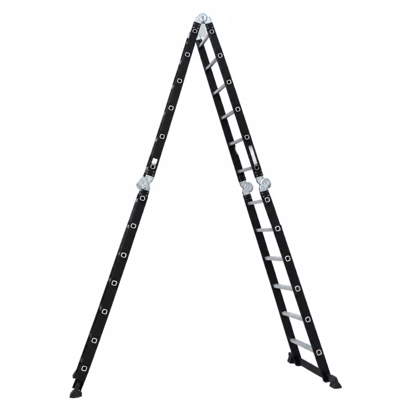 Scara multifunctionala 4x6 trepte - cadru din otel, trepte din aluminiu