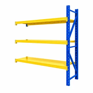 Extensie raft profesional pentru depozitare, L2000xl600xH2000 mm , 600kg, blue&amp;yellow