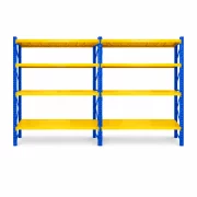 Extensie-Raft profesional pentru depozitare L2000xl600xH2000,800 kg, blue&amp;yellow