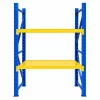 Raft profesional de depozitare L1070xl600xH2000 , 400 kg, blue&amp;yellow