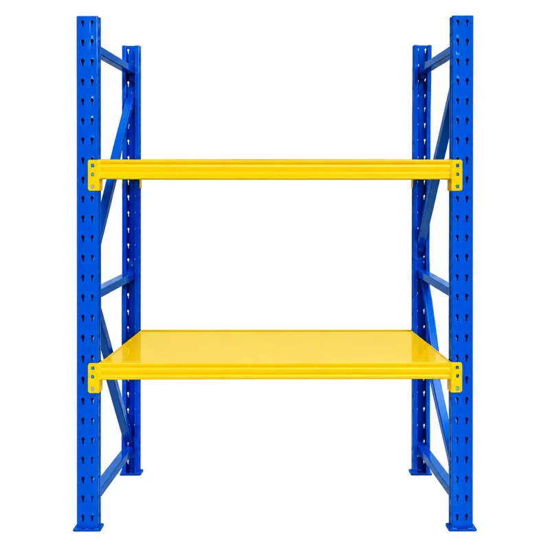 Raft profesional de depozitare L1070xl600xH2000 , 400 kg, blue&yellow