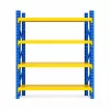 Raft profesional de depozitare l2000xl600xh2000, 800 kg, blue&amp;yellow