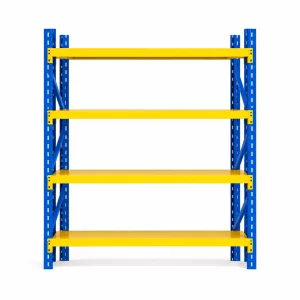 Raft profesional de depozitare l2000xl600xh2000, 800 kg, blue&amp;yellow