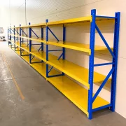 Raft profesional de depozitare l2000xl600xh2000, 800 kg, blue&amp;yellow