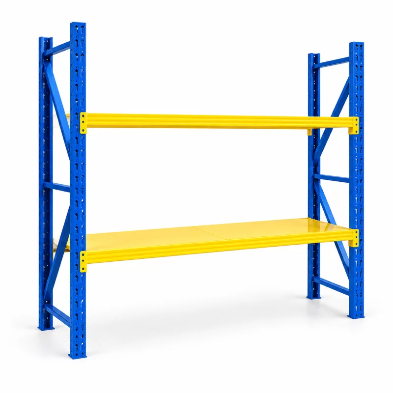 Raft profesional pentru depozitare - L2000xl600xH2000 mm , 400kg, blue&yellow