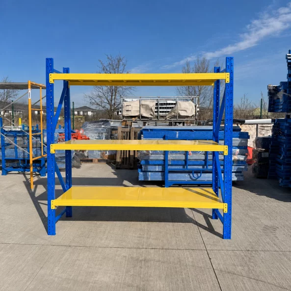 Raft profesional pentru depozitare - L2000xl600xH2000 mm , 600kg , blue&amp;yellow