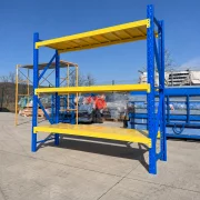 Raft profesional pentru depozitare - L2000xl600xH2000 mm , 600kg , blue&amp;yellow