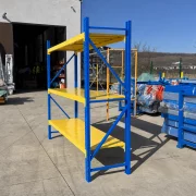 Raft profesional pentru depozitare - L2000xl600xH2000 mm , 600kg , blue&amp;yellow