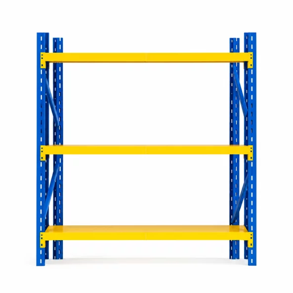 Raft profesional pentru depozitare - L2000xl600xH2000 mm , 600kg , blue&amp;yellow