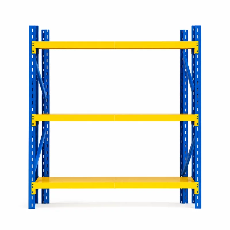 Raft profesional pentru depozitare - L2000xl600xH2000 mm , 600kg , blue&yellow