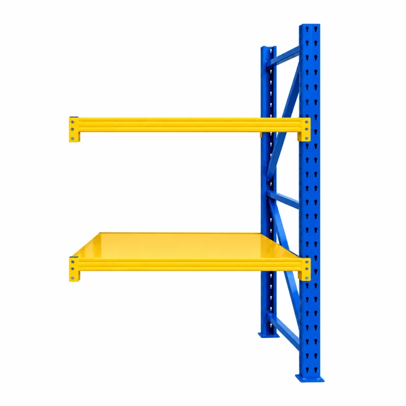 Extensie raft profesional pentru depozitare - L1070xl600xH2000 mm , 400kg, blue&yellow